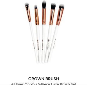 Crown 5 piece luxe brush set